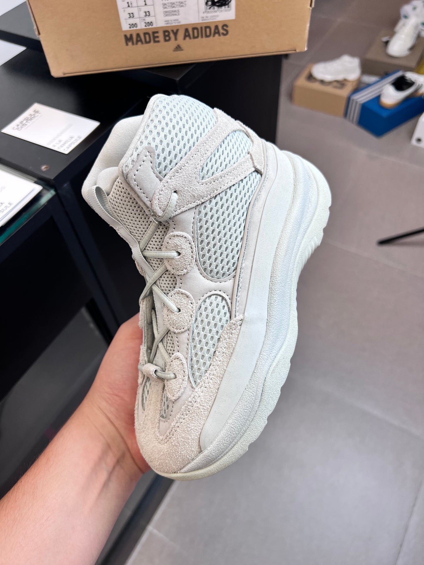 Adidas Yeezy Desert Boot Salt