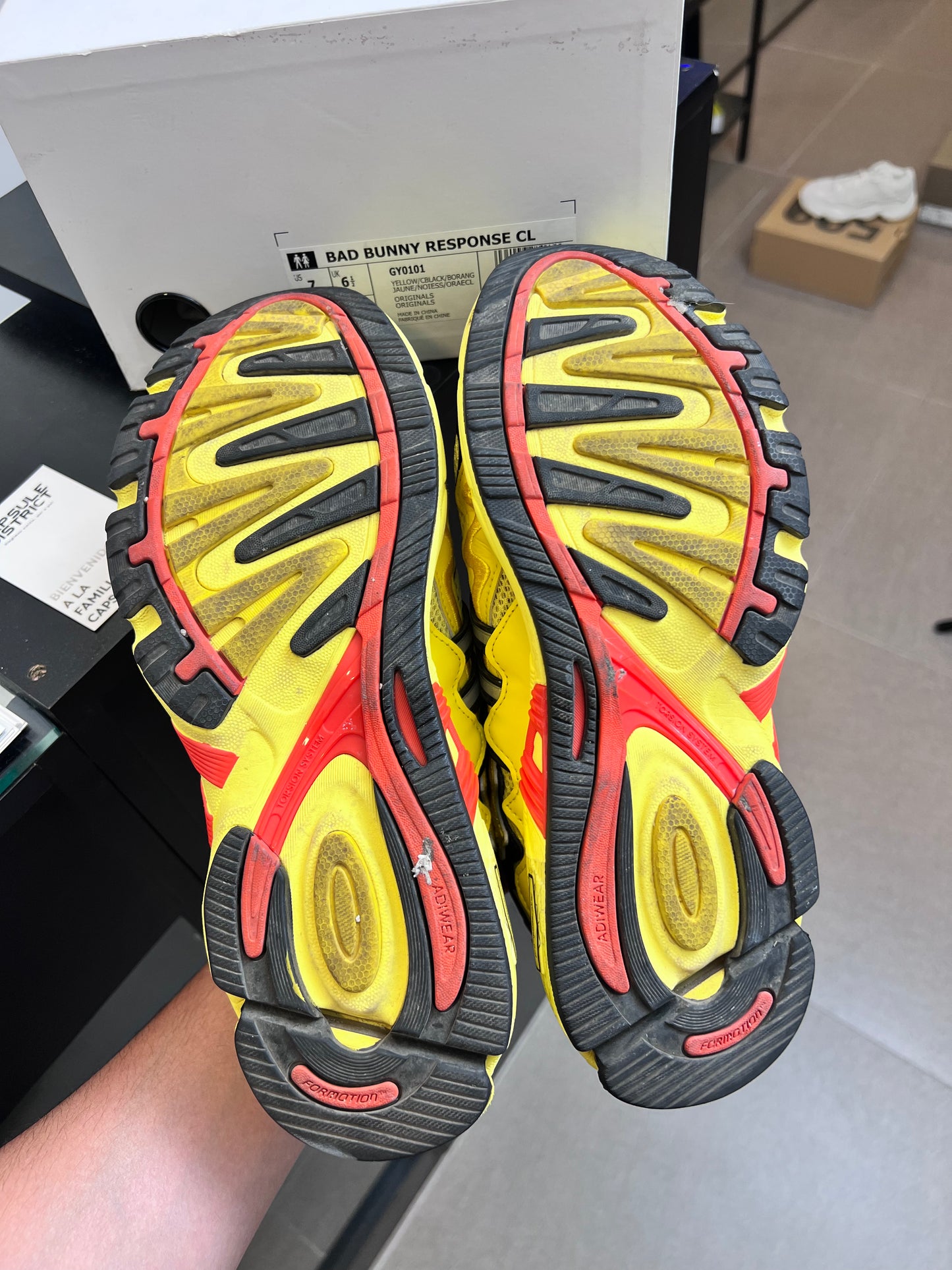 Adidas Response CL Bad Bunny Yellow