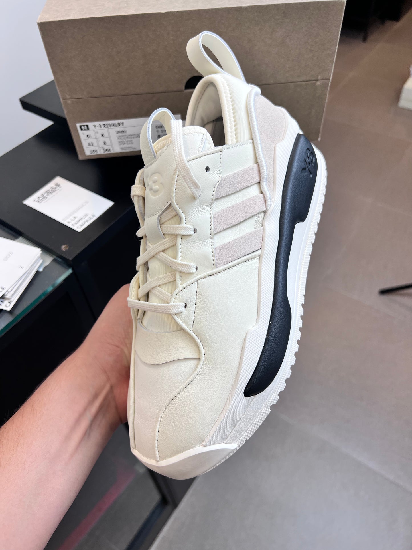 Adidas Y-3 Rivalry Cream White Off White Black