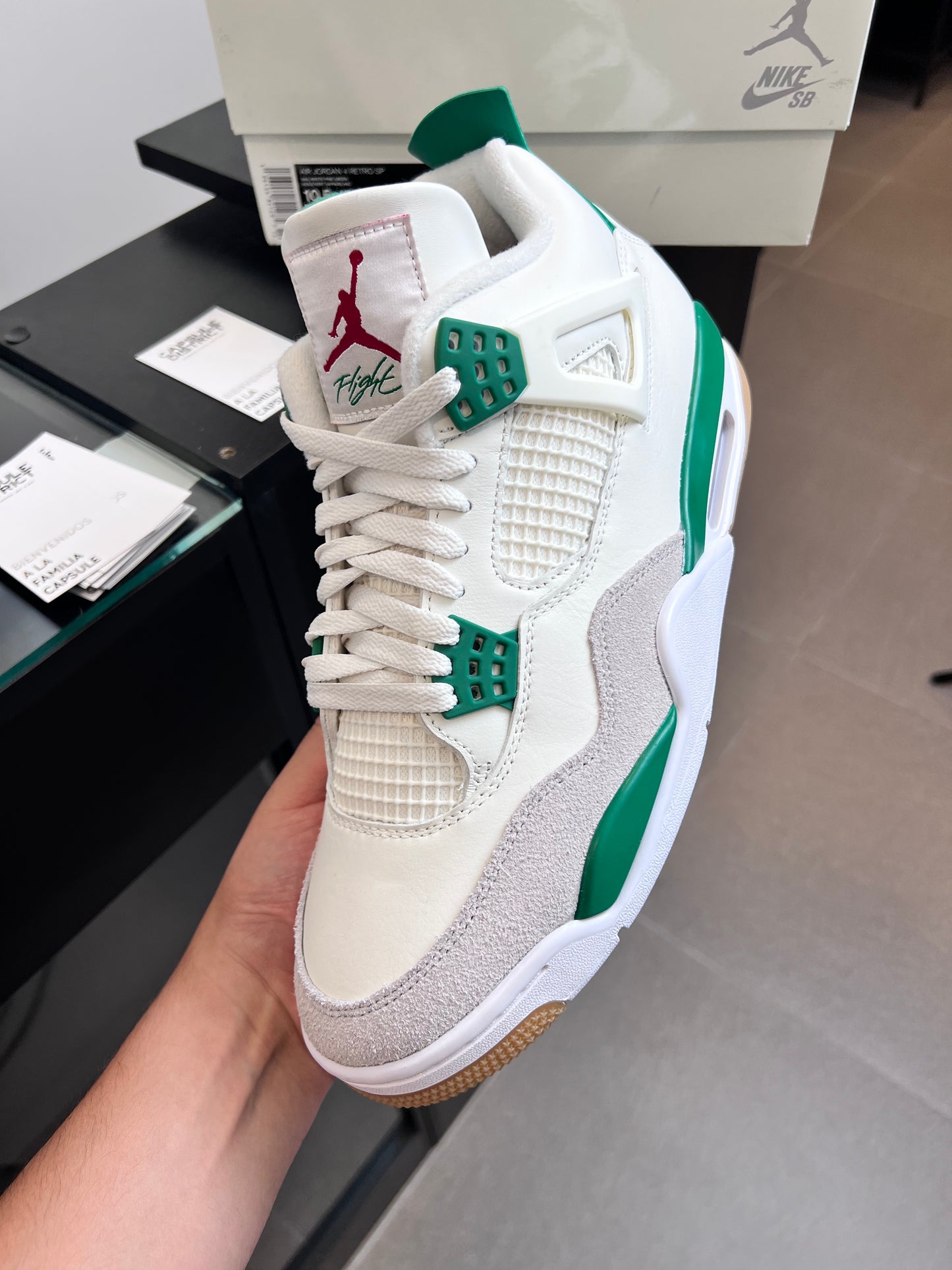 Jordan 4 Retro SB Pine Green