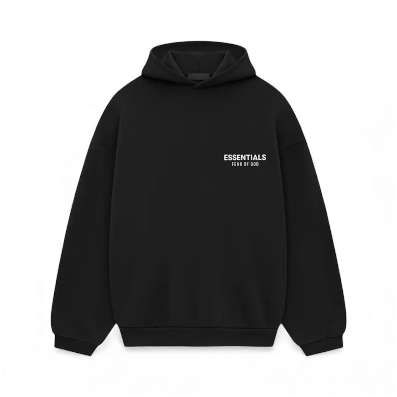 Fear Of God Essentials Fleece Hoodie Black