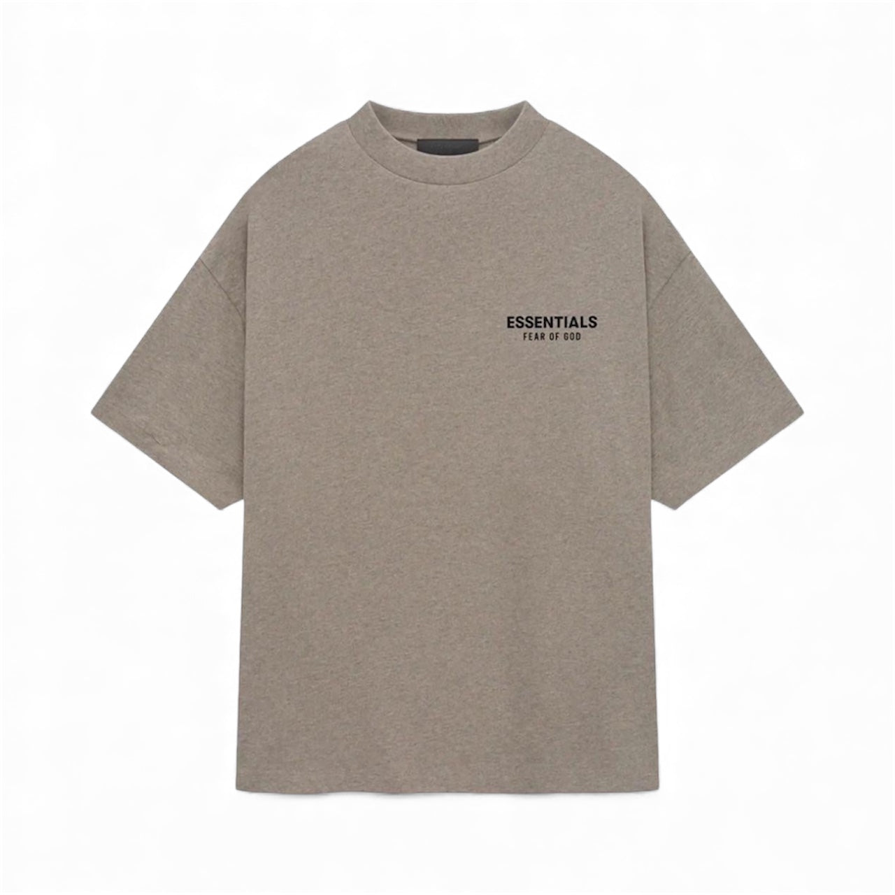 Fear of God Essentials Jersey Crewneck Tee 'Heather Grey'