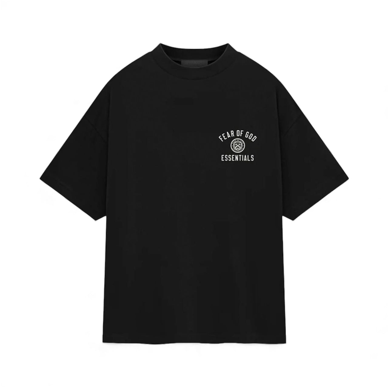 Fear of God Essentials Jersey Crewneck Tee 'Black'