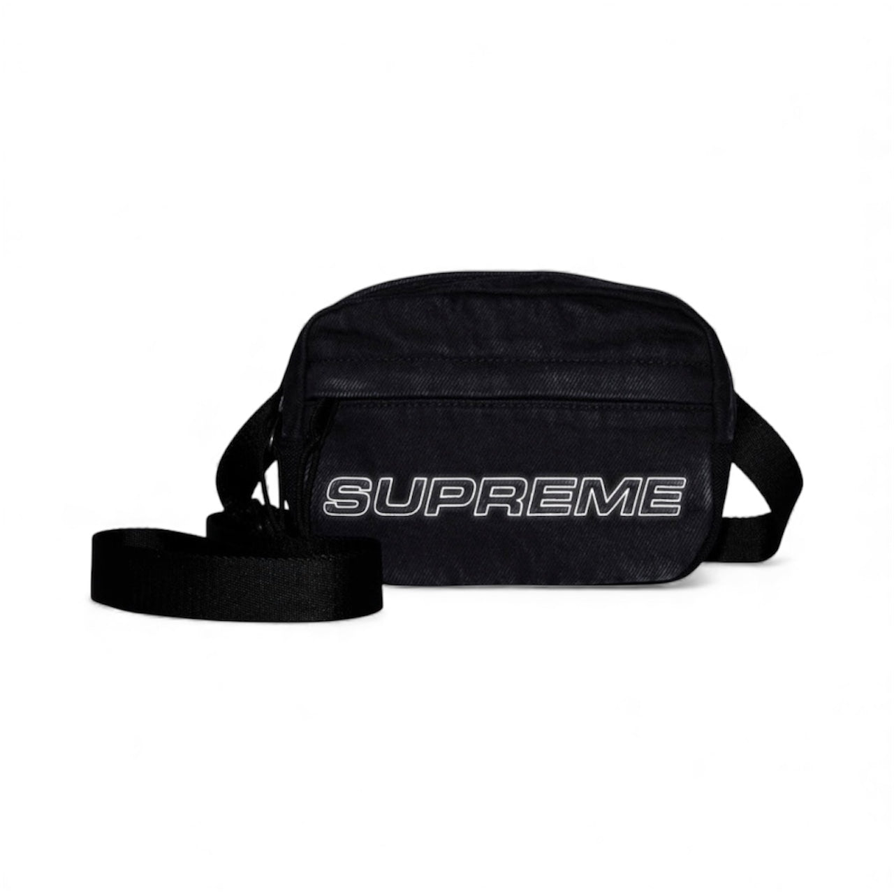 Supreme Denim Mini Shoulder Bag Black