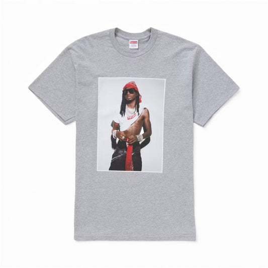 Supreme Playboi Carti Tee Heather Grey