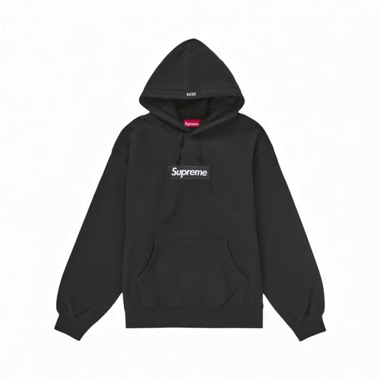 Supreme Box Logo Hooded Sweatshirt 'Black'