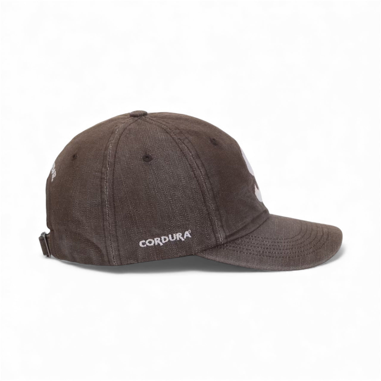 Supreme Cordura Denim S Logo 6-Panel Brown