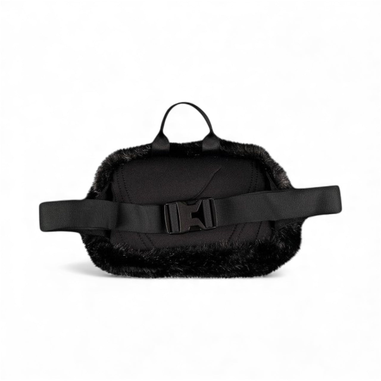 Supreme x TNF Faux Fur Waist Bag Black