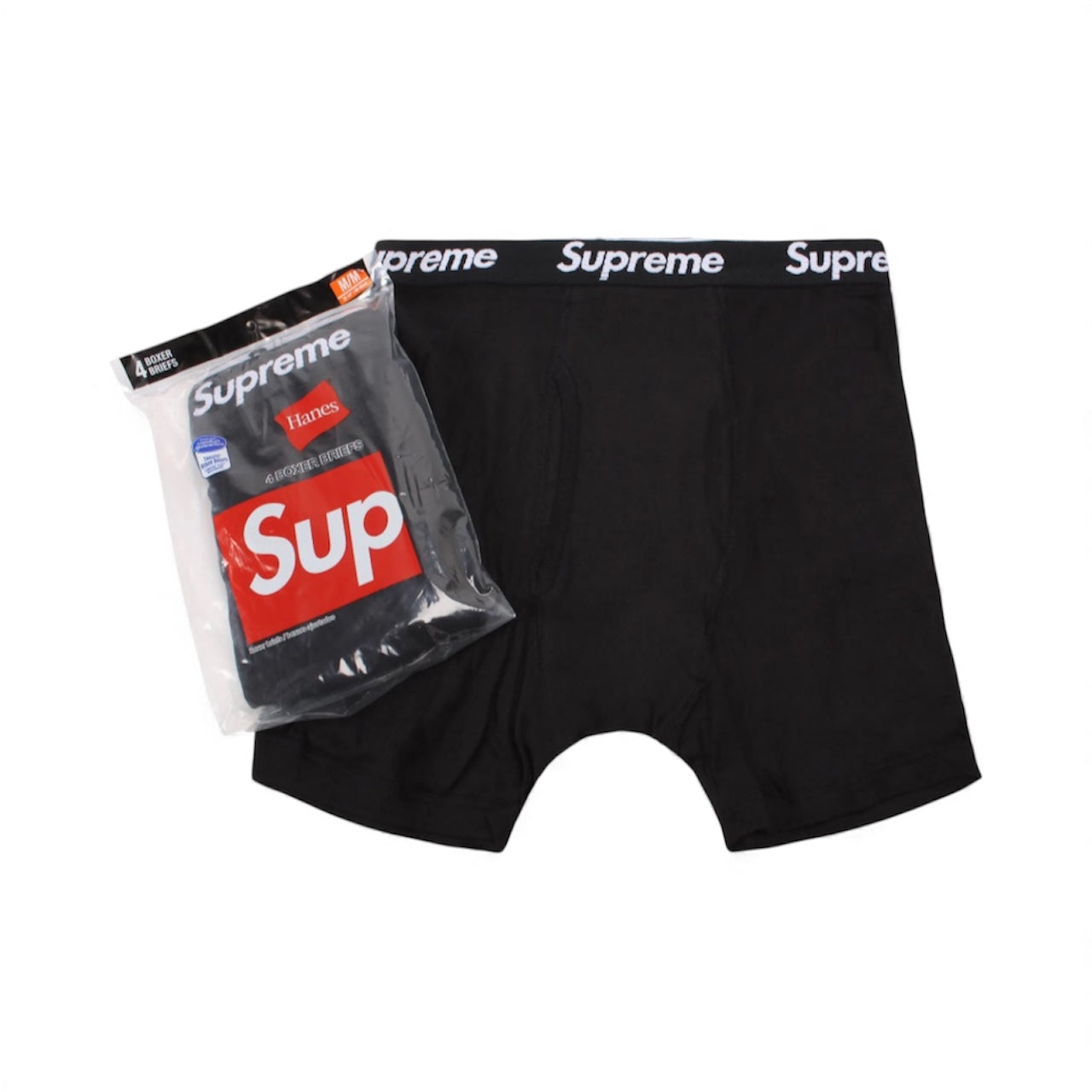 Supreme Hanes Boxer Black