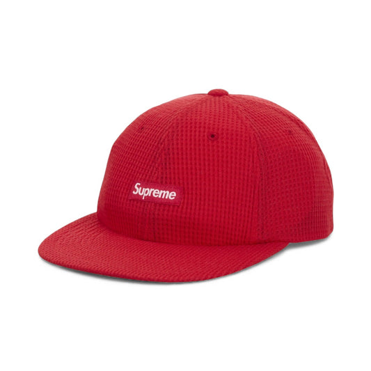 Supreme Polartec Waffle Small Box 6-Panel Red