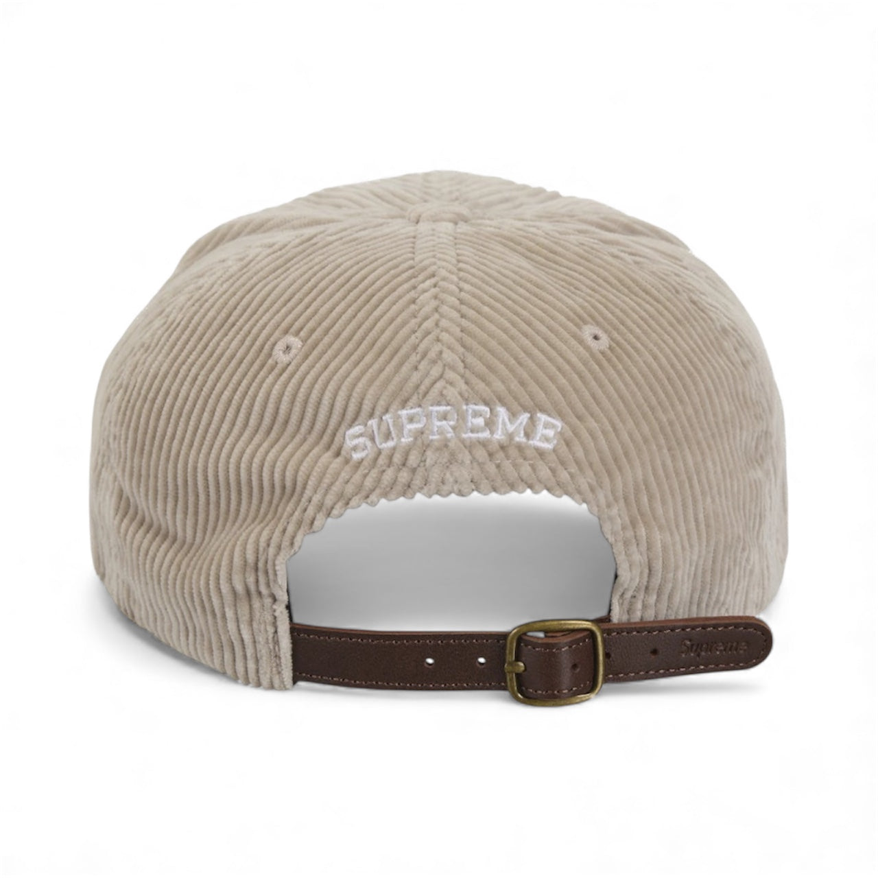 Supreme Corduroy S Logo 6-Panel Stone (FW24)