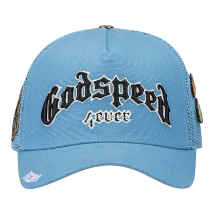GS Forever Trucker Hat Godspeed Sky Blue Boom