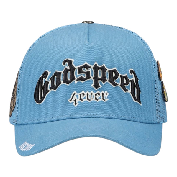 GS Forever Trucker Hat Godspeed Sky Blue Boom