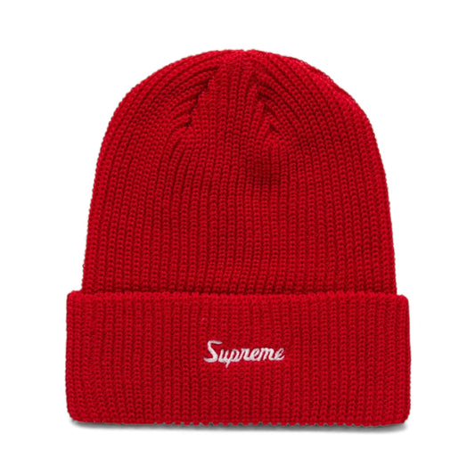 Supreme Loose Gauge Beanie Red (FW24)