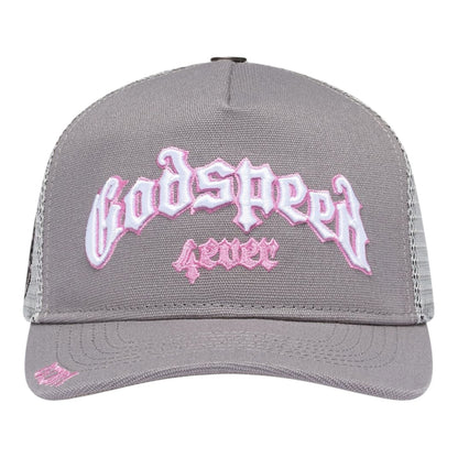 GS Forever Trucker Hat Godspeed Grey/Pink