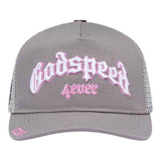 GS Forever Trucker Hat Godspeed Grey/Pink