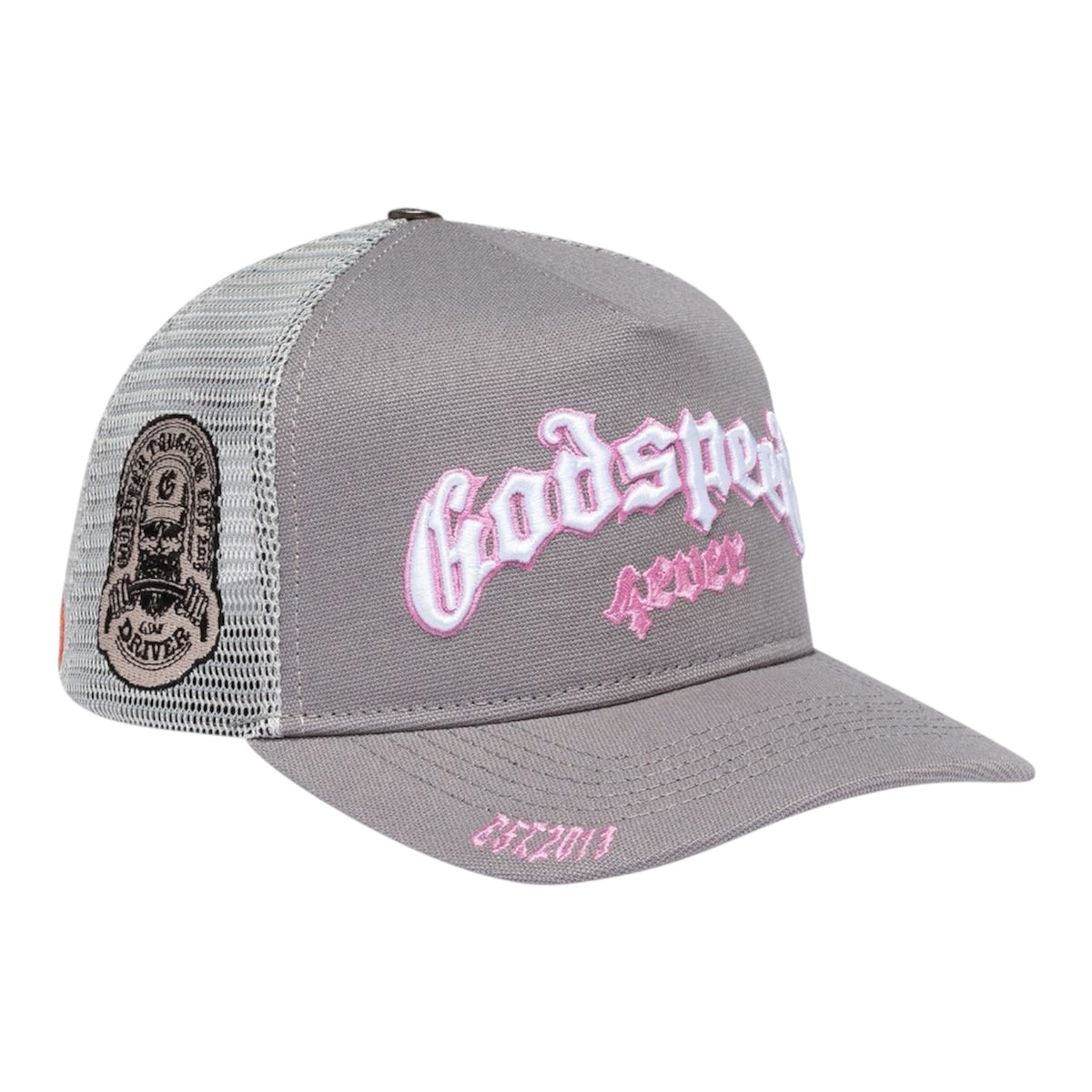 GS Forever Trucker Hat Godspeed Grey/Pink — 3