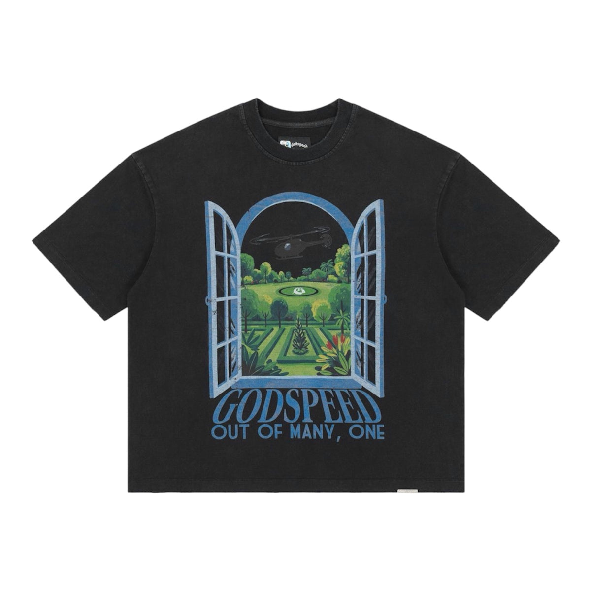 T-Shirt Godspeed Helipad Dreams Black