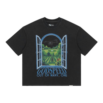 T-Shirt Godspeed Helipad Dreams Black