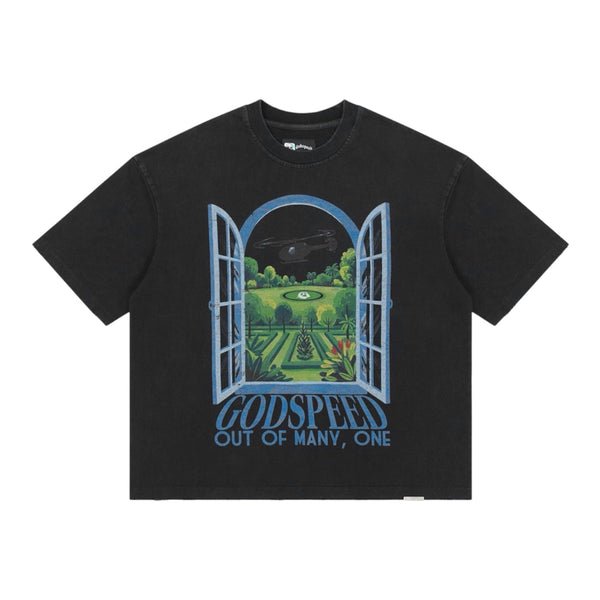 T-Shirt Godspeed Helipad Dreams Black