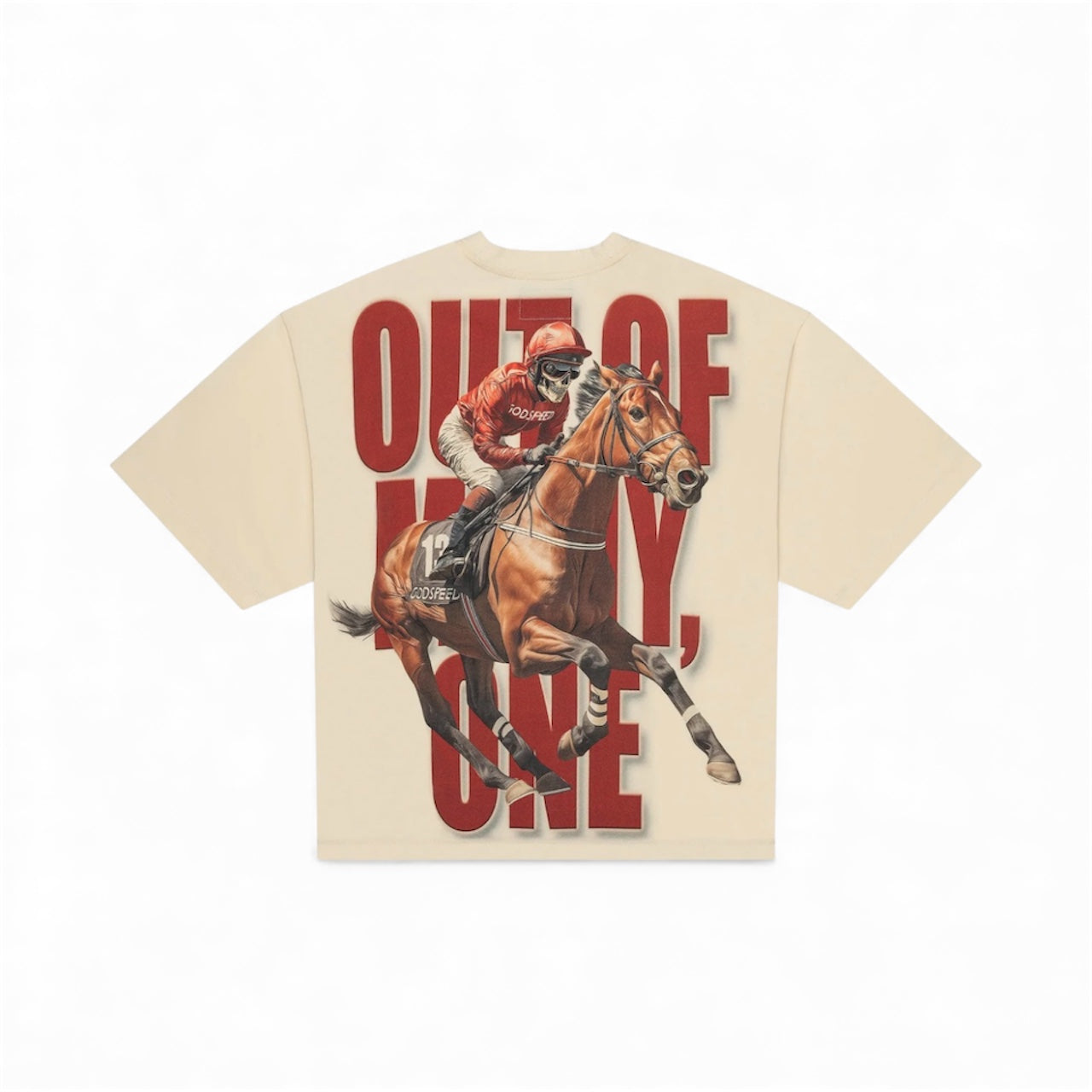 T-Shirt Godspeed Thoroughbred (Bone)