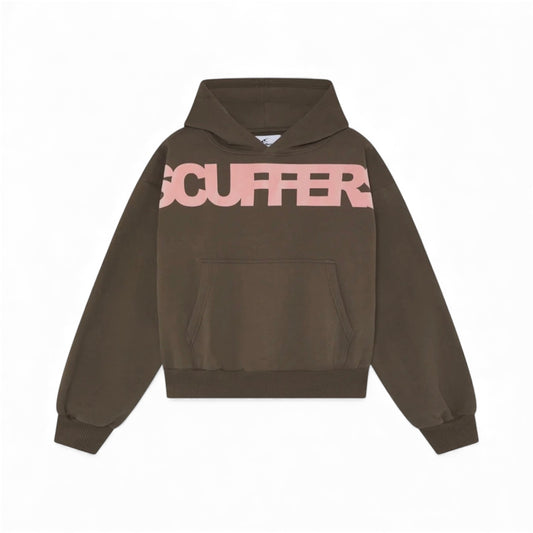 Hoodie Scuffers Flock Brown