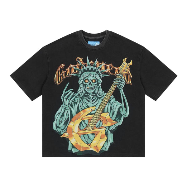 T-Shirt Godspeed Liberty Rock Black