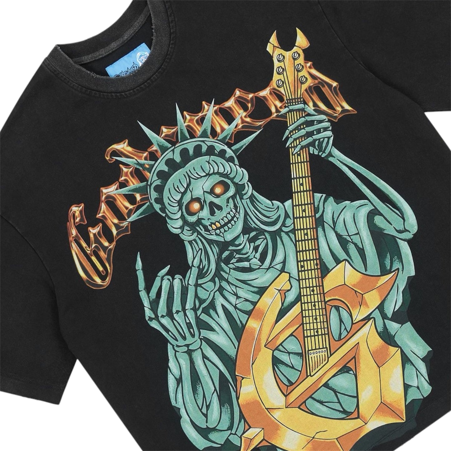T-Shirt Godspeed Liberty Rock Black