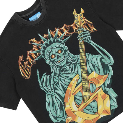 T-Shirt Godspeed Liberty Rock Black