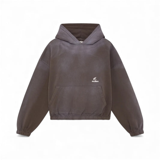 Atica Light Brown Hoodie Scuffers