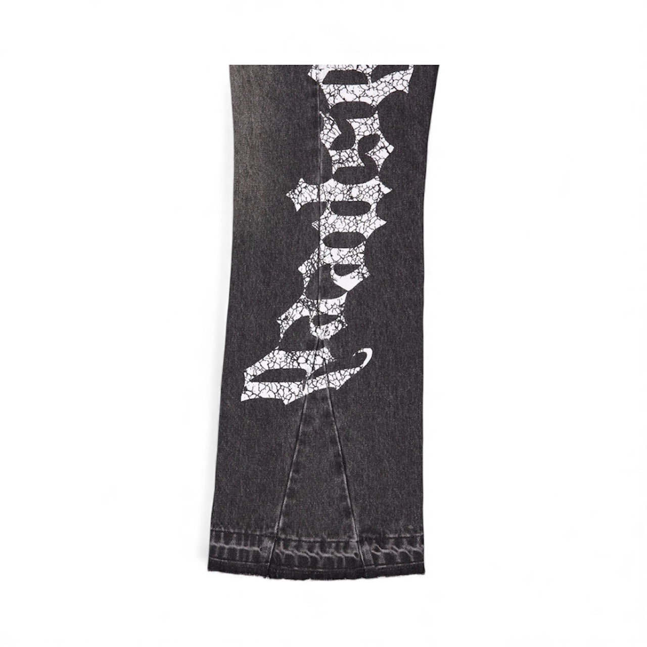 Denim Godspeed OG Logo Flared Grey Wash