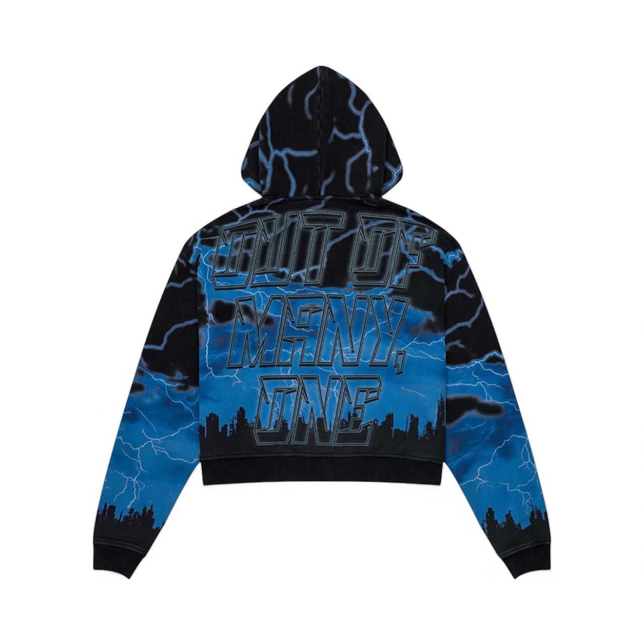 Hoodie Zip Godspeed Voltage Blue