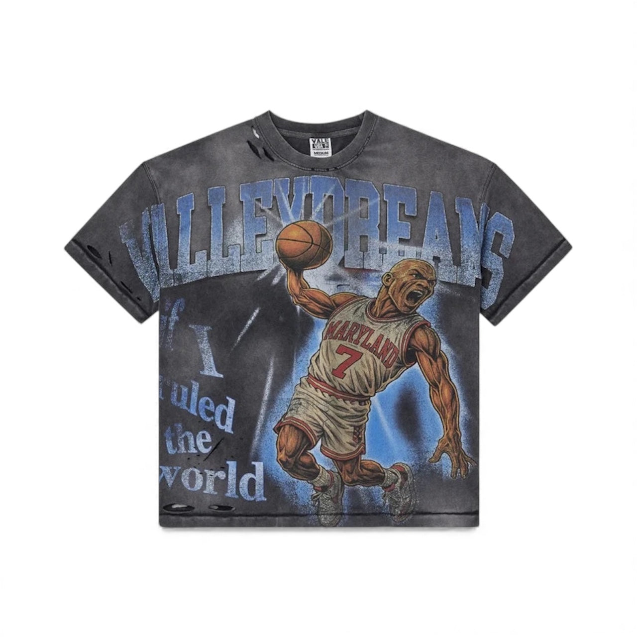 T-Shirt Valley Dreams Forever Slam Washed/Black