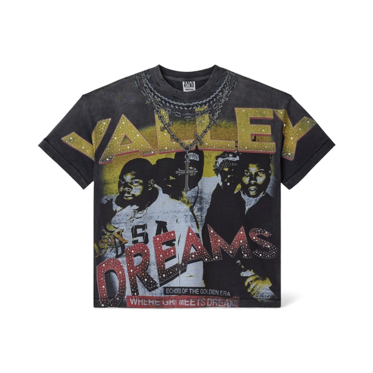 T-Shirt Valley Black Chambers Bling