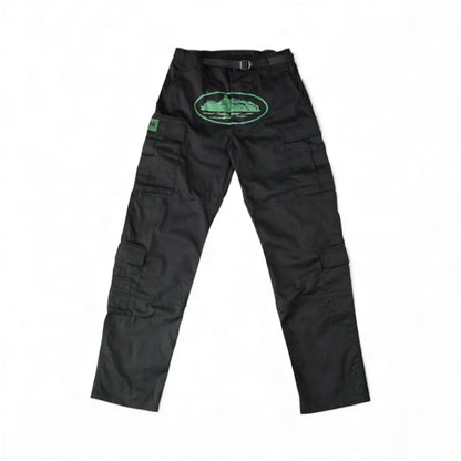 Corteiz Mula Guerillaz Cargo Black/Green
