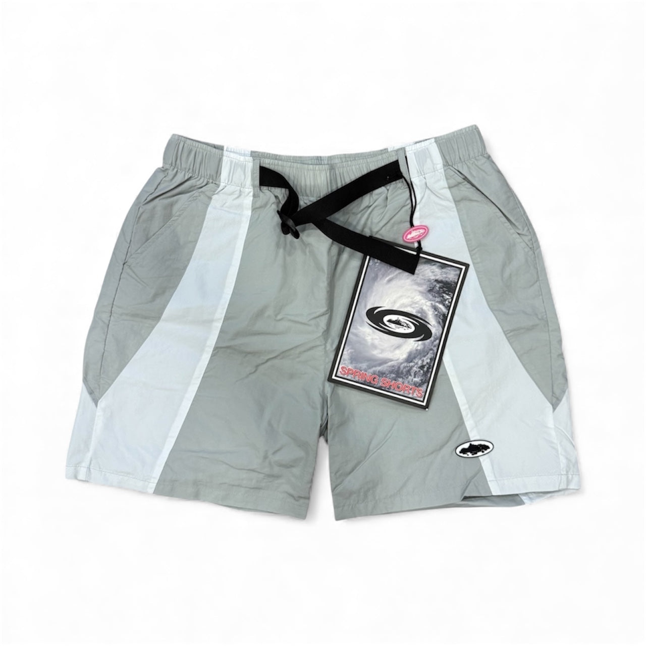 Corteiz Spring Jacket & Shorts Grey