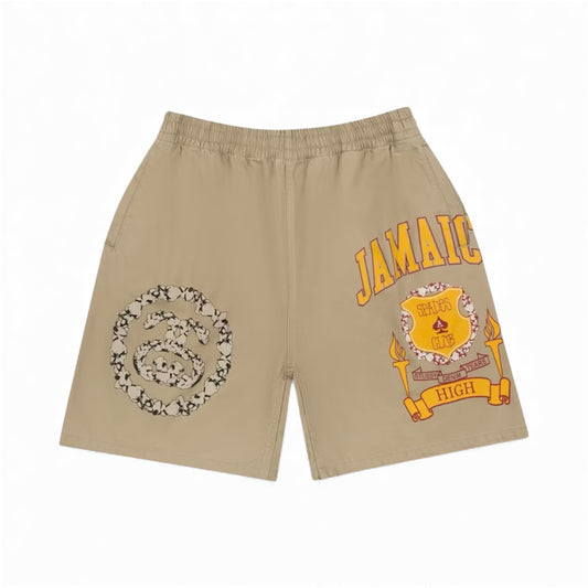 Denim Tears x Stussy Jamaica High Khaki Short