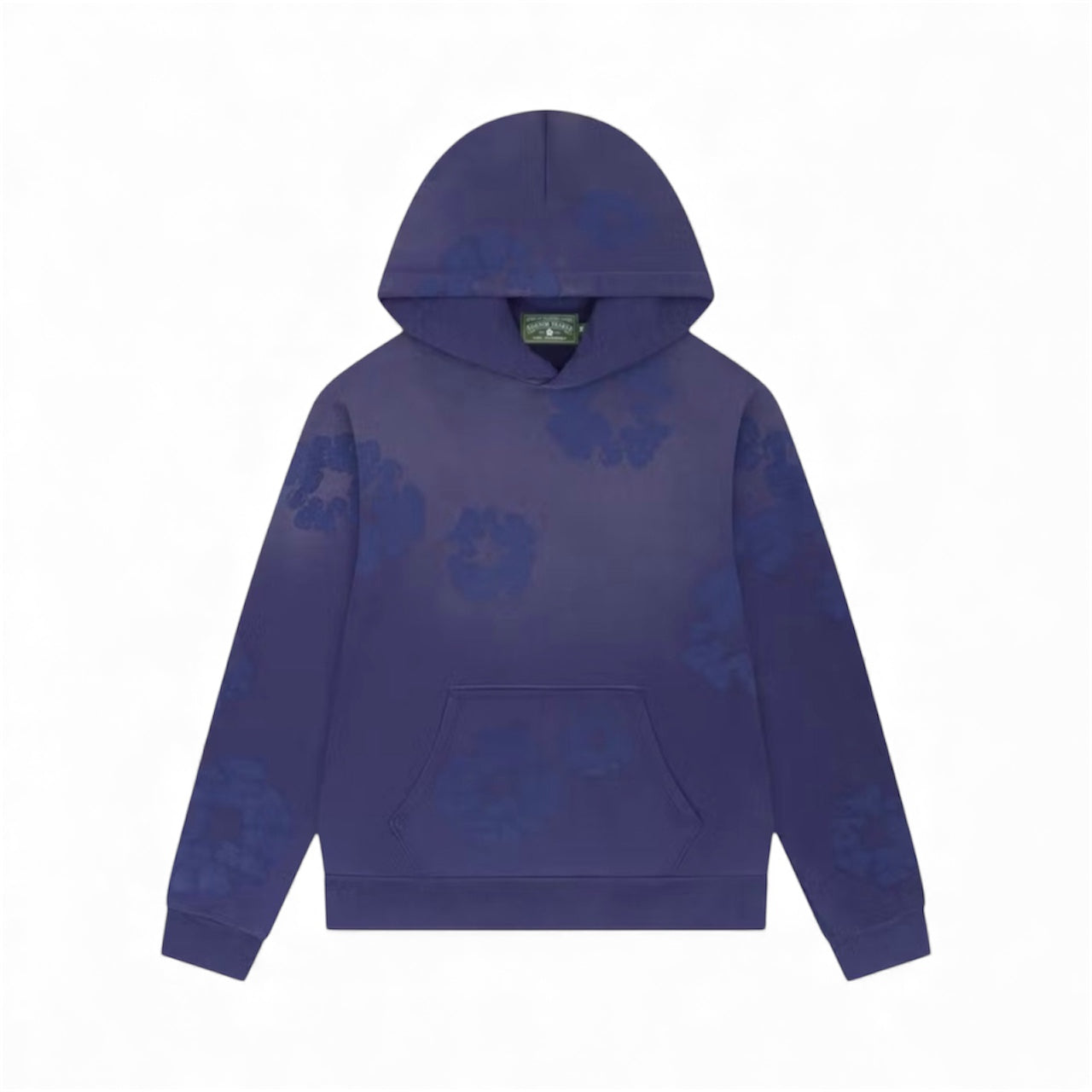 Denim Tears Mono Cotton Wreath Hoodie Washed Blue