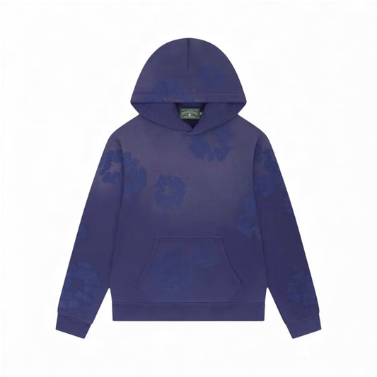 Denim Tears Mono Cotton Wreath Hoodie Washed Blue