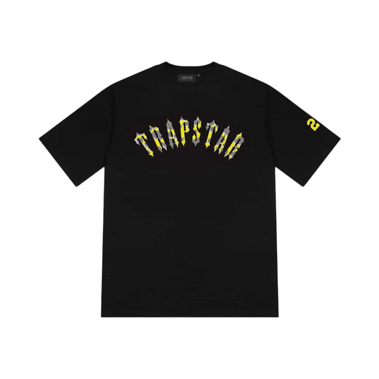 T-Shirt Trapstar Black/Yellow