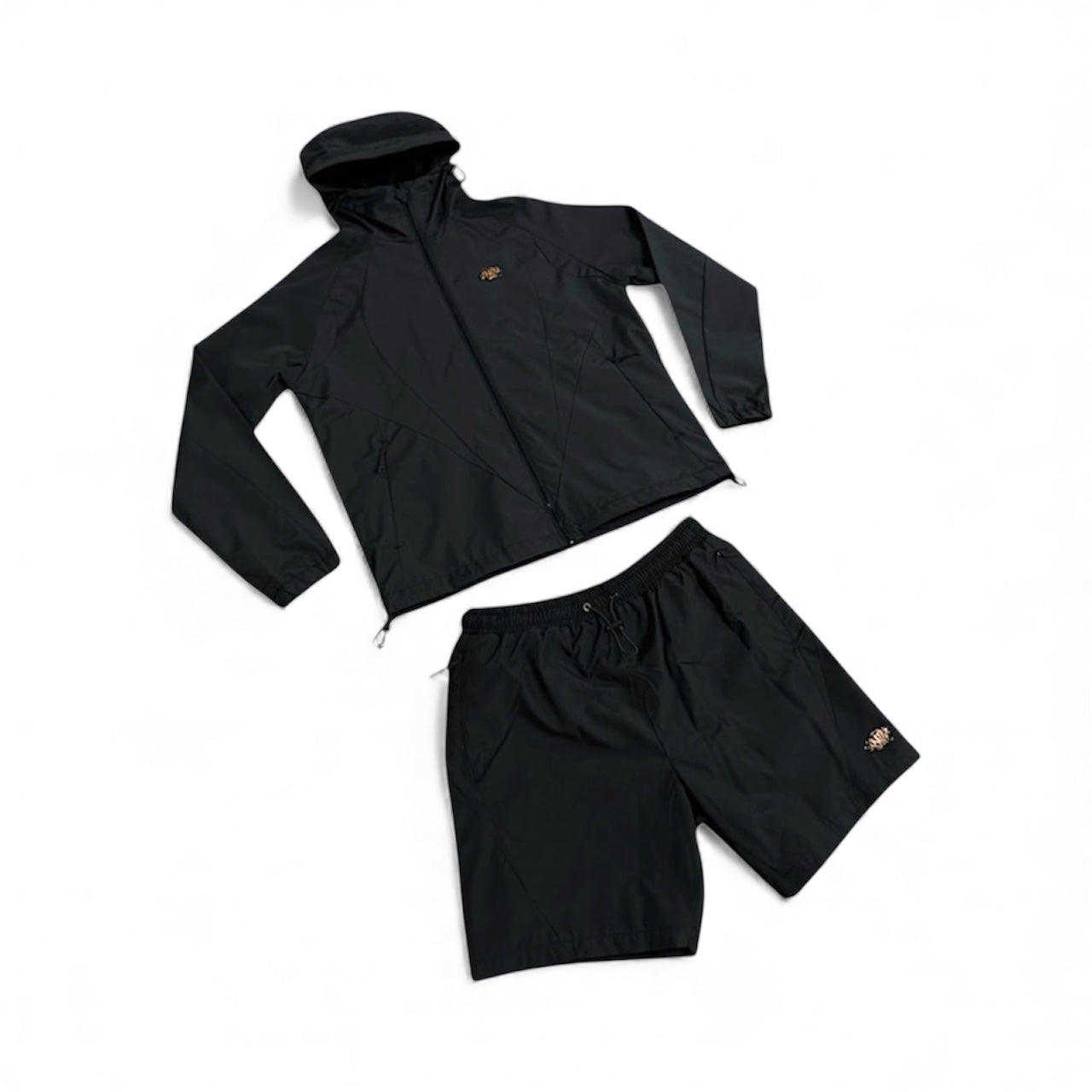 Syna World Logo Jacket & Short Set Black/Rose Gold
