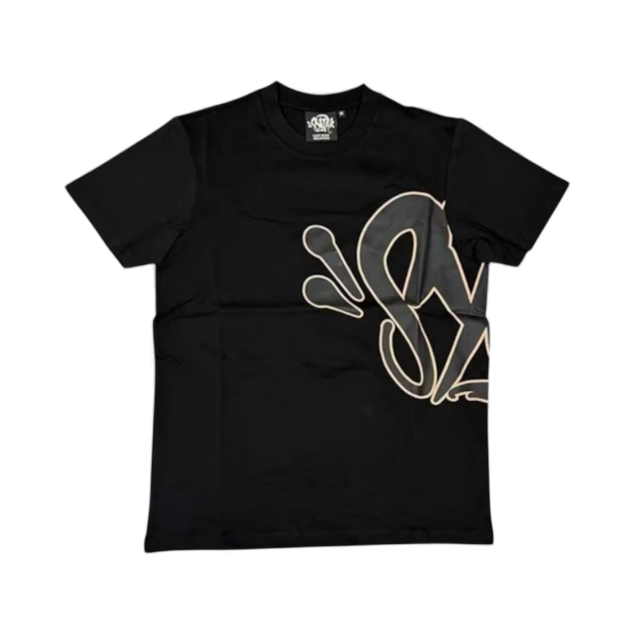 Syna World Logo T-Shirt & Short Set Black/Rose Gold