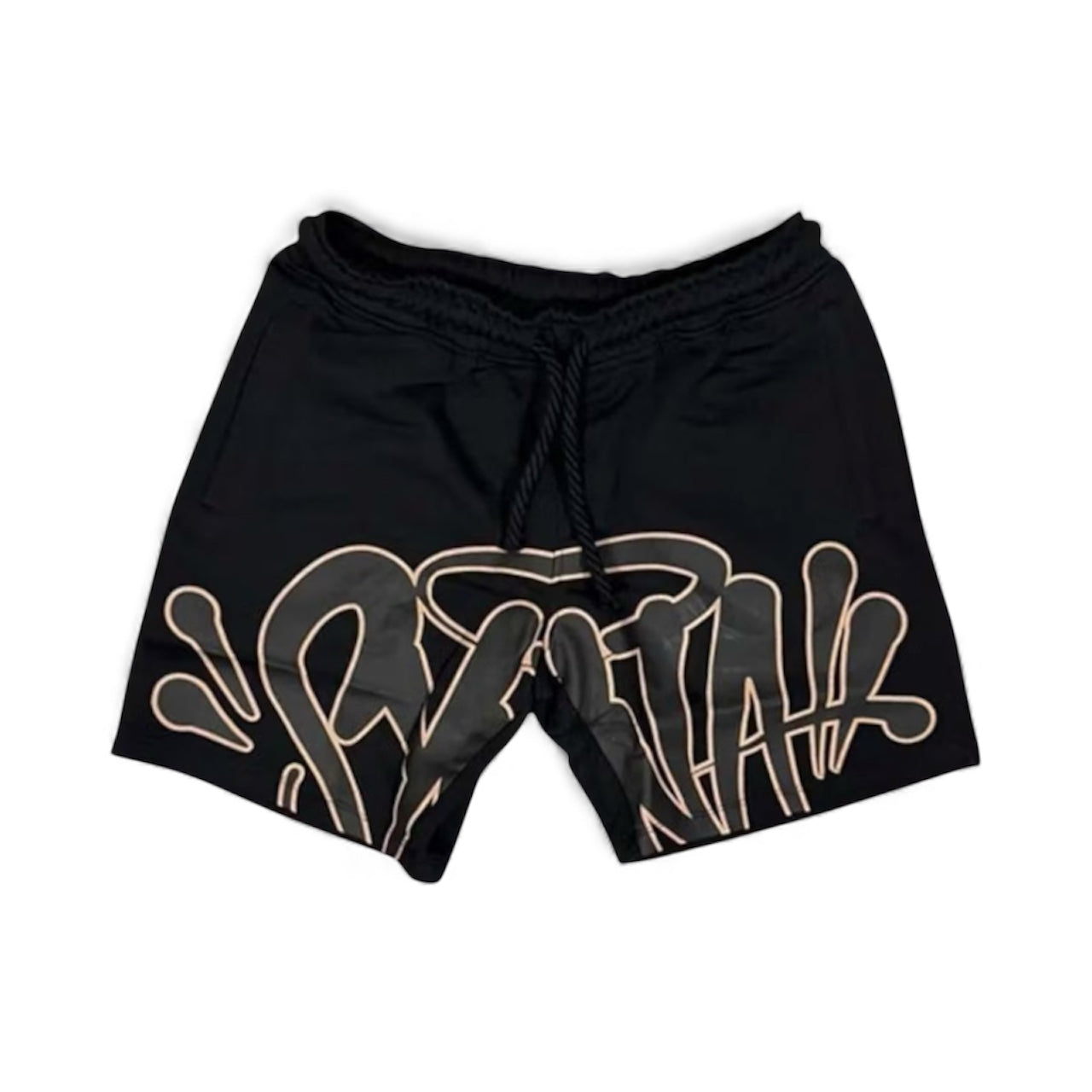 Syna World Logo T-Shirt & Short Set Black/Rose Gold