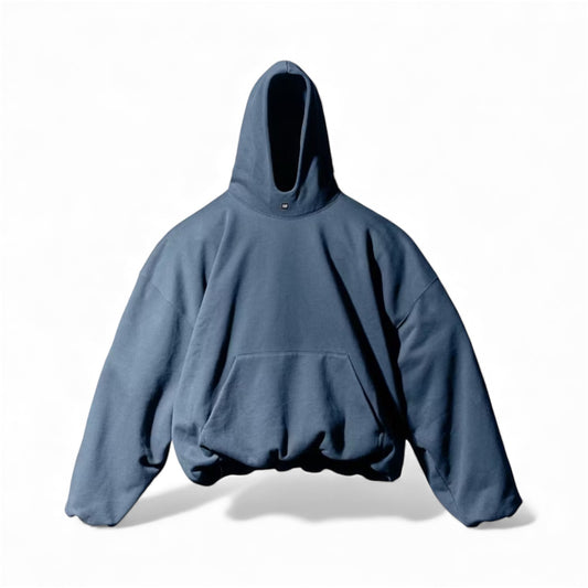 Yeezy Gap Logo Hoodie Dark Blue