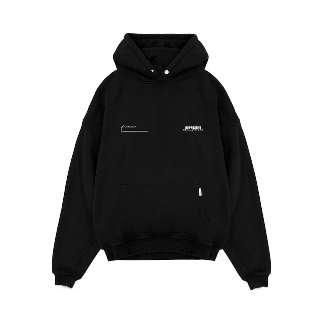 Represent Patron Of The Club Hoodie Black