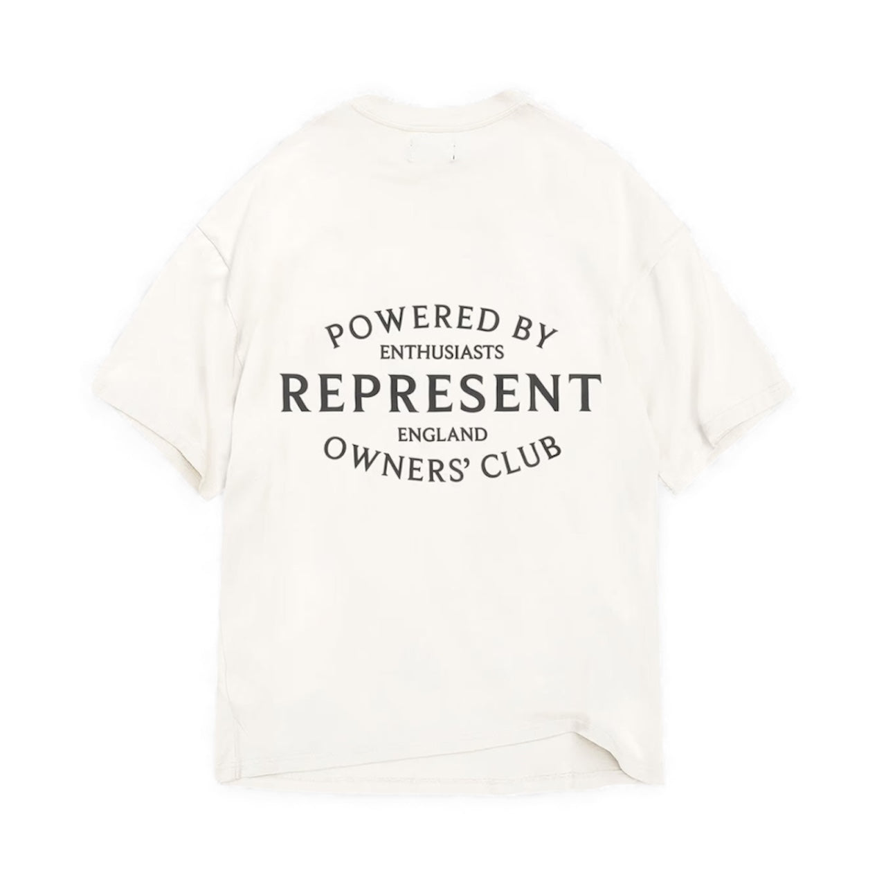 Represent Owners Club Stamp T-Shirt Flate White