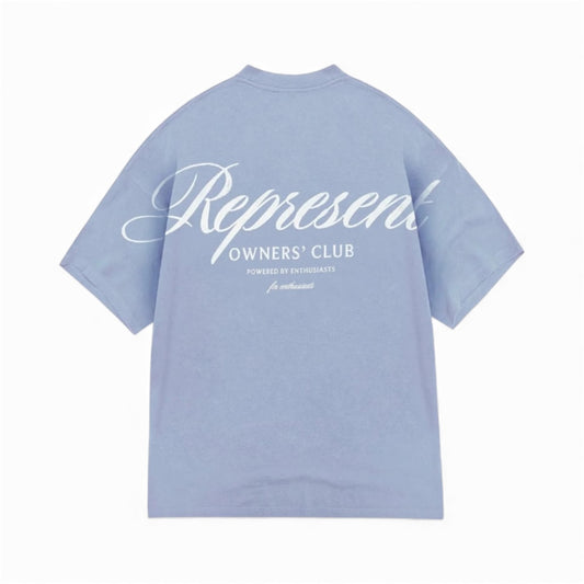 Represent Owners Club T-Shirt Dusty Blue