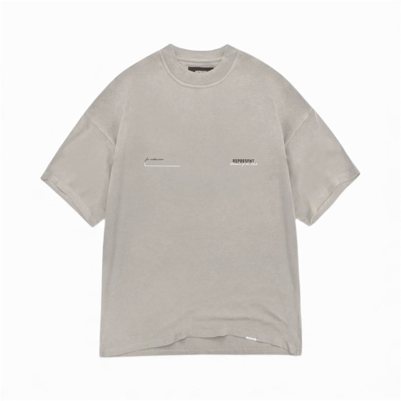 Represent Of The Club T-Shirt Mudstone