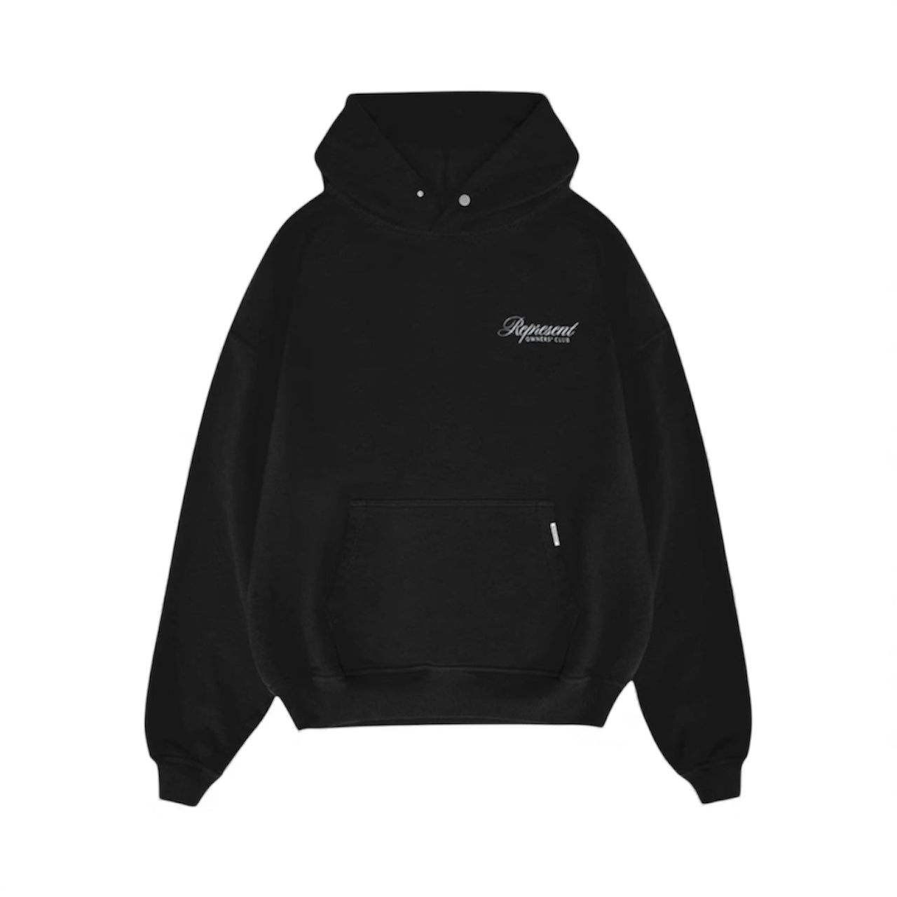 Represent Owners Club Script Hoodie Black