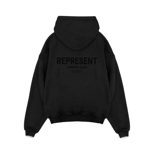 Represent Owners Club Flocked Hoodie